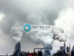Khí thải nhiệt điện than gây ô nhiễm không khí