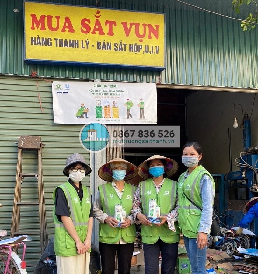 Chương trình "Hồi sinh rác thải nhựa" lần đầu tiên được tổ chức tại Hà Nội.