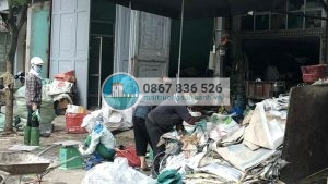 Cơ sở thu mua phế liệu Sơn Chiêm, phường Thọ Xương, TP Bắc Giang chưa có thủ tục về môi trường theo quy định.